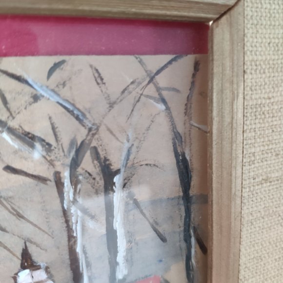 Vintage Pastel Art Work, signed 1980 - Picture 7 of 13